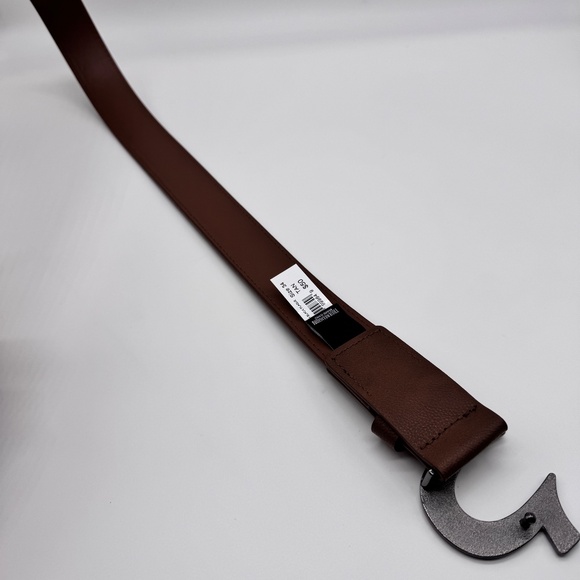 TRUE RELIGION BELT  Sage III Belt With Black Plaque Buckle 34 - Picture 15 of 15